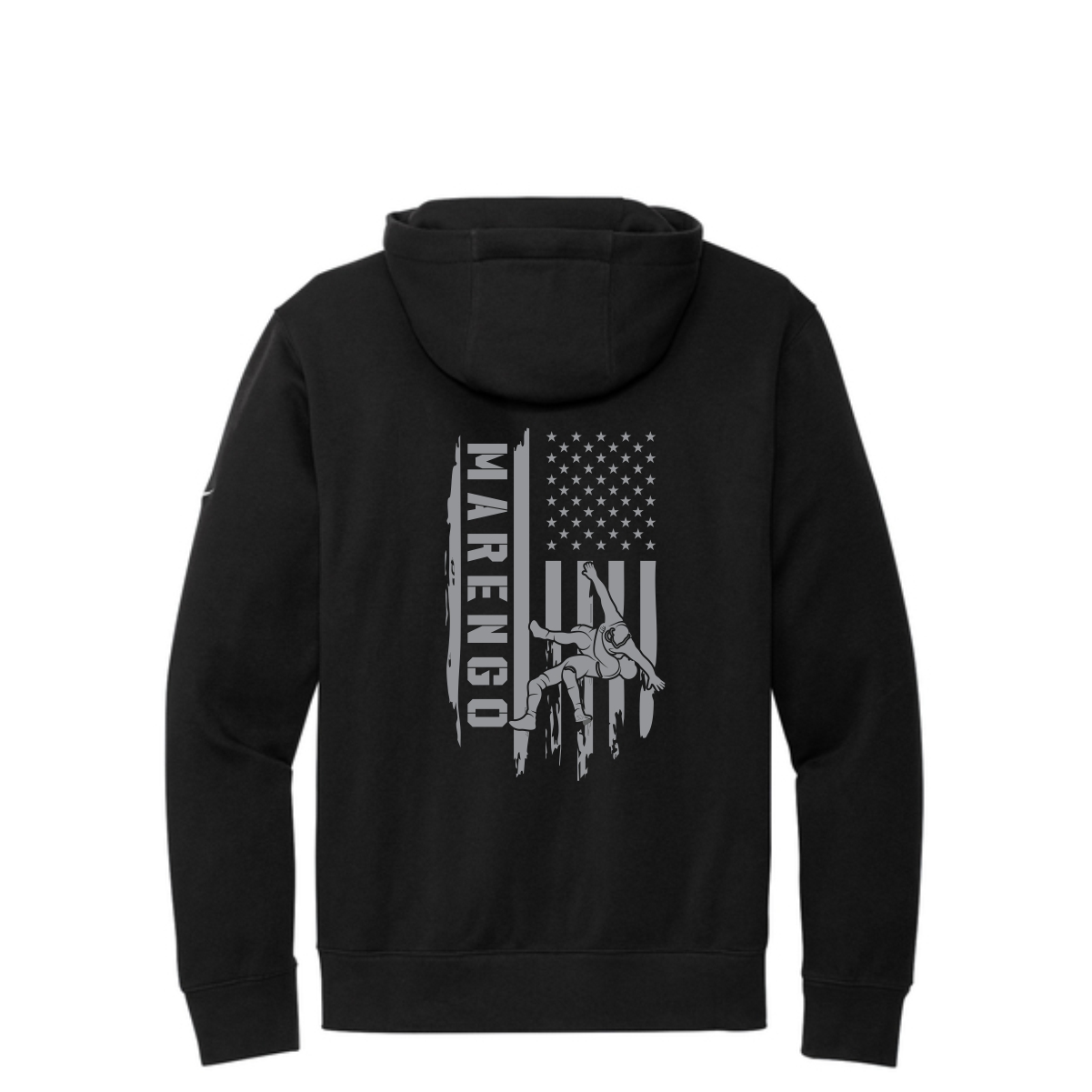 Marengo Youth Wrestling Adult Nike Pullover Hoodie - Image 3