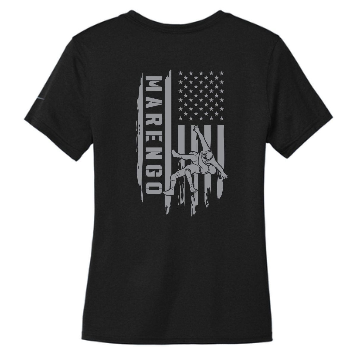 Marengo Youth Wrestling Ladies Nike Performance Tee - Image 3