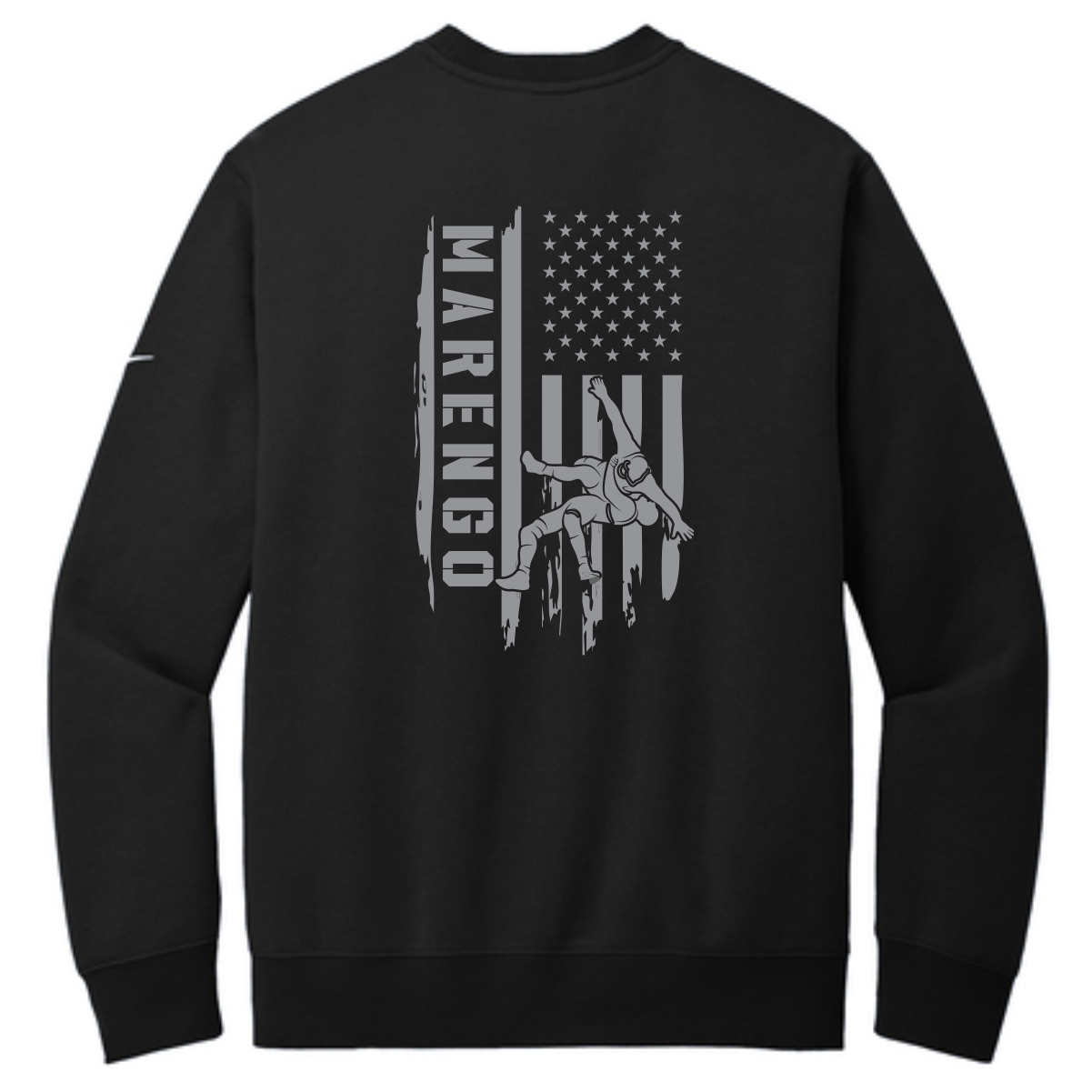 Marengo Youth Wrestling Adult Nike Crew - Image 3