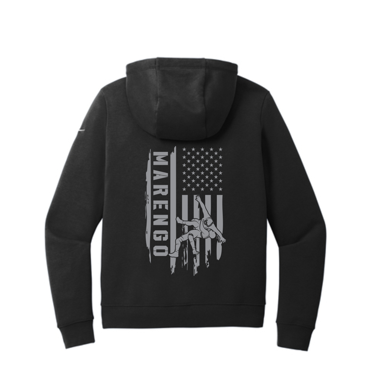 Marengo Youth Wrestling Ladies Nike Pullover Hoodie - Image 3