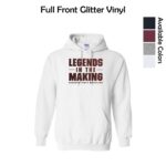 Marengo Youth Wrestling Adult & Youth Hooded Sweatshirt with Glitter Vinyl
