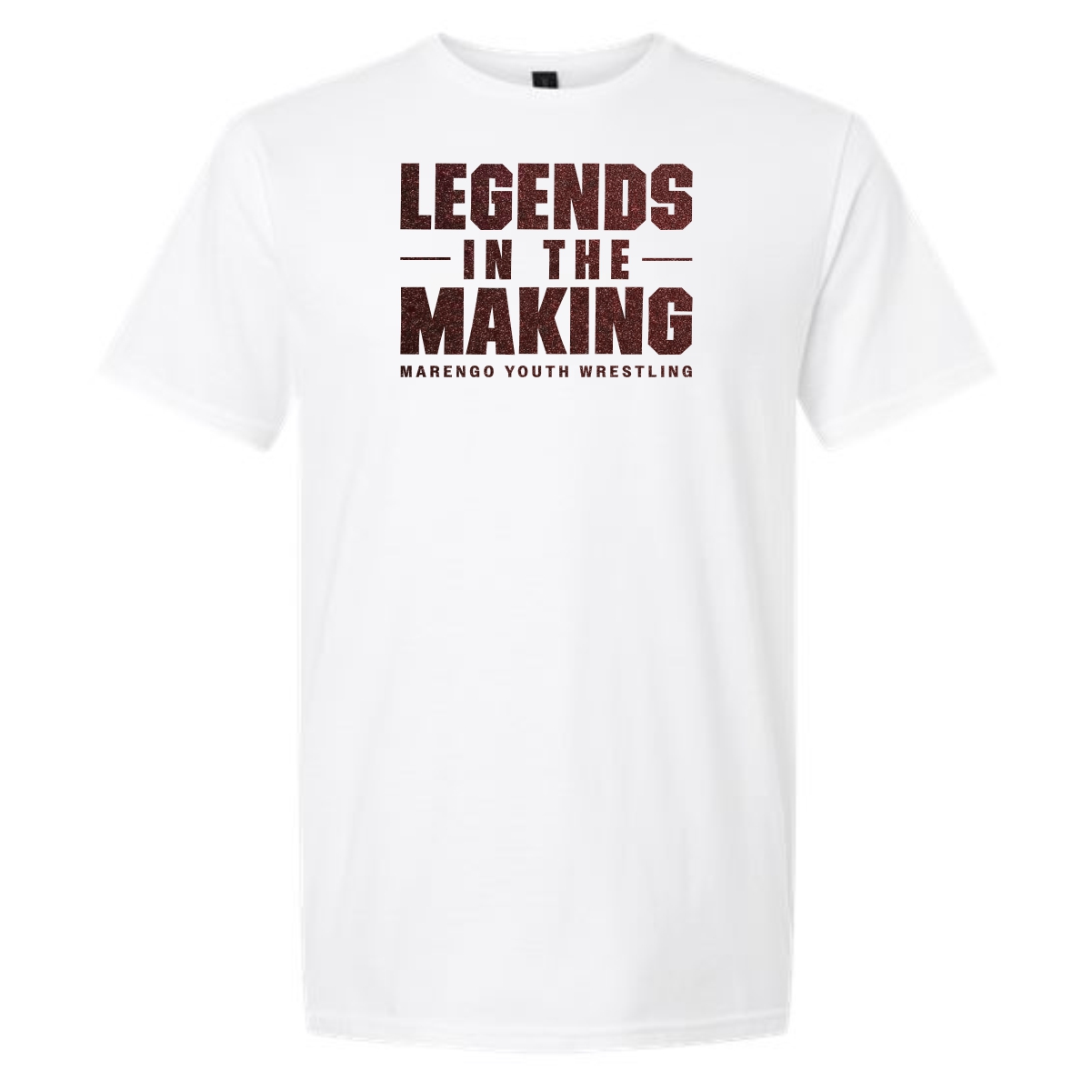 Marengo Youth Wrestling T-Shirt with Glitter Vinyl - Image 5