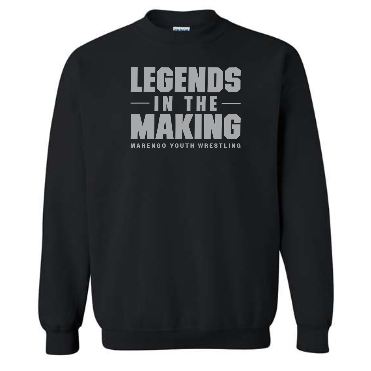 Marengo Youth Wrestling Adult & Youth Crewneck Sweatshirt - Image 2