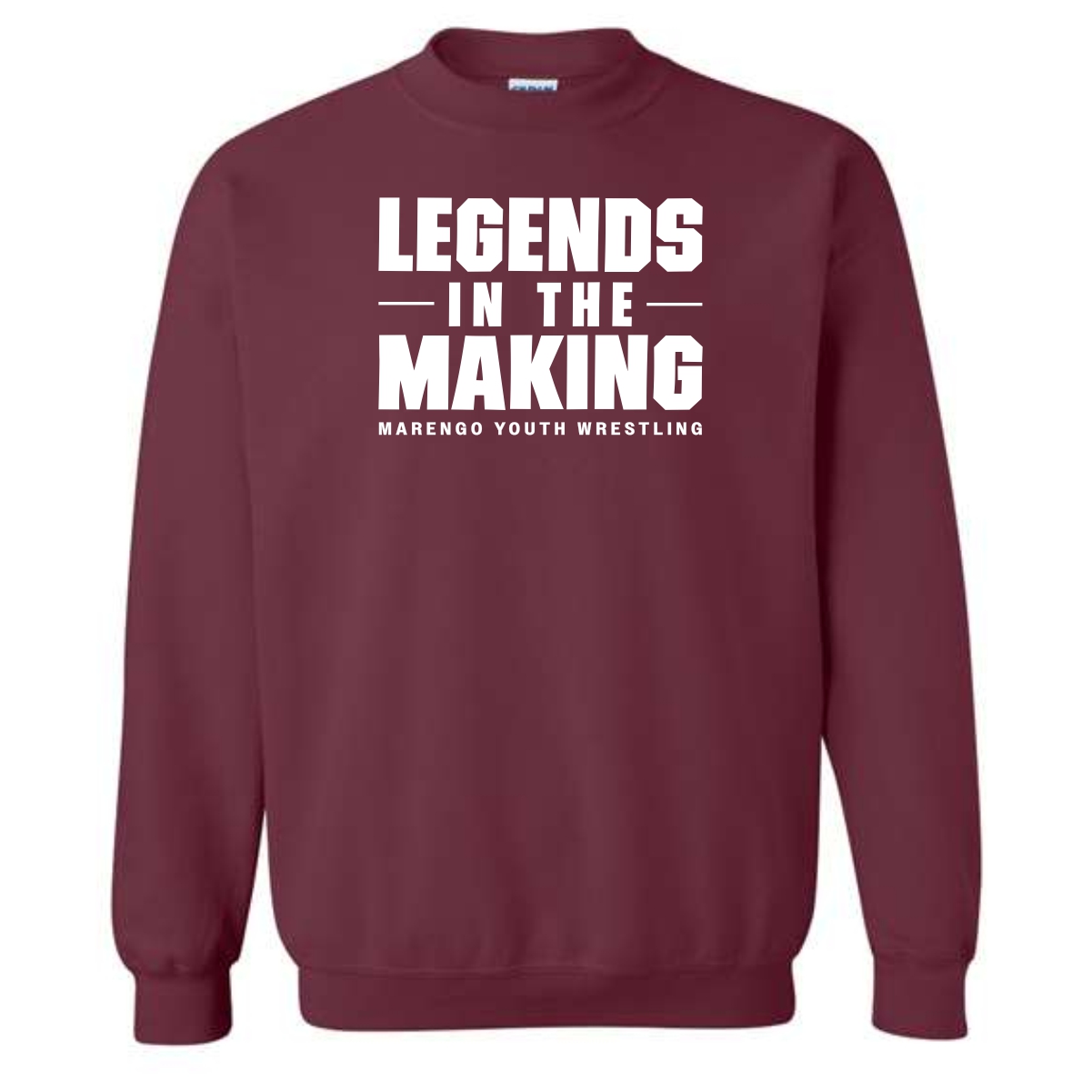 Marengo Youth Wrestling Adult & Youth Crewneck Sweatshirt - Image 3