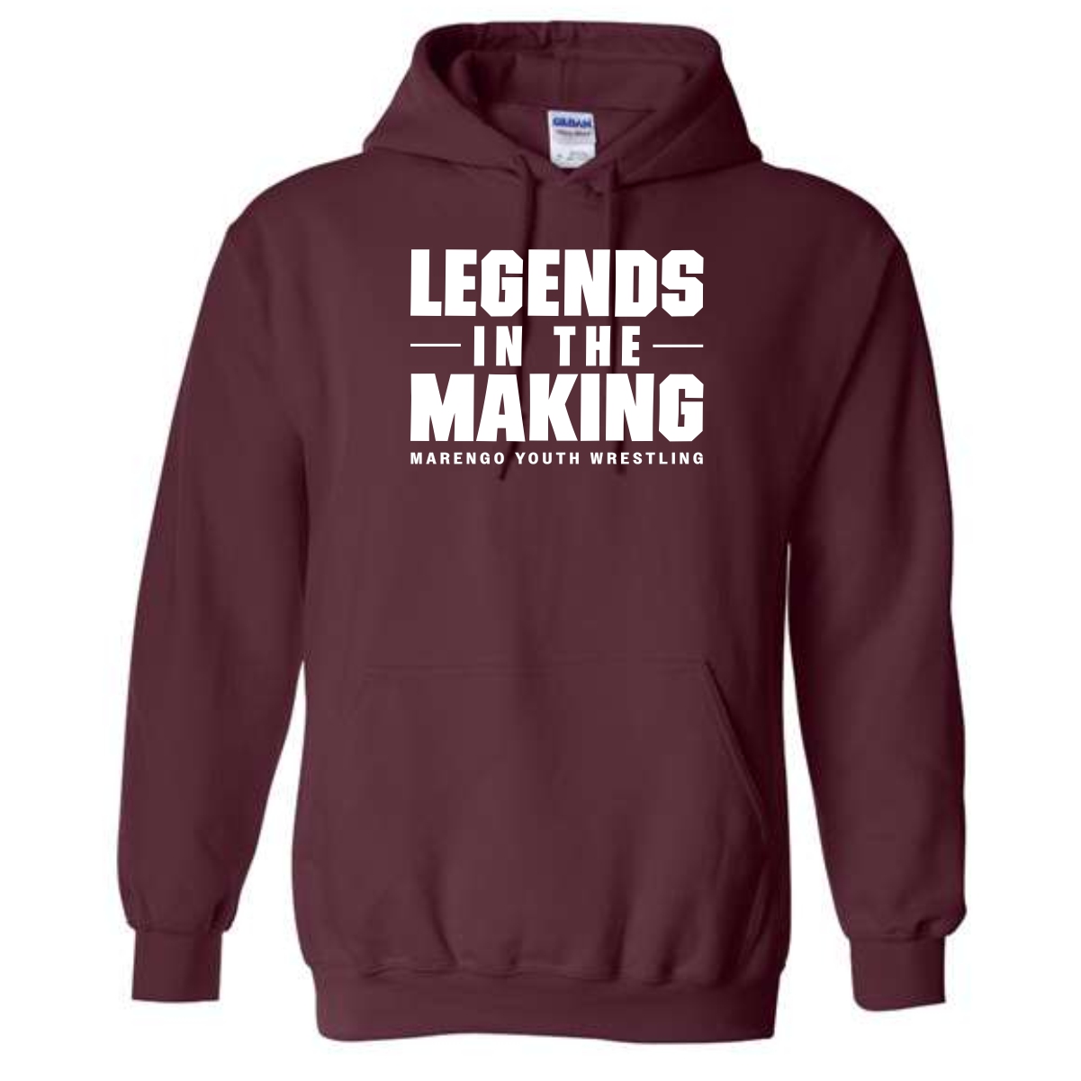 Marengo Youth Wrestling Adult & Youth Hooded Sweatshirt - Image 3