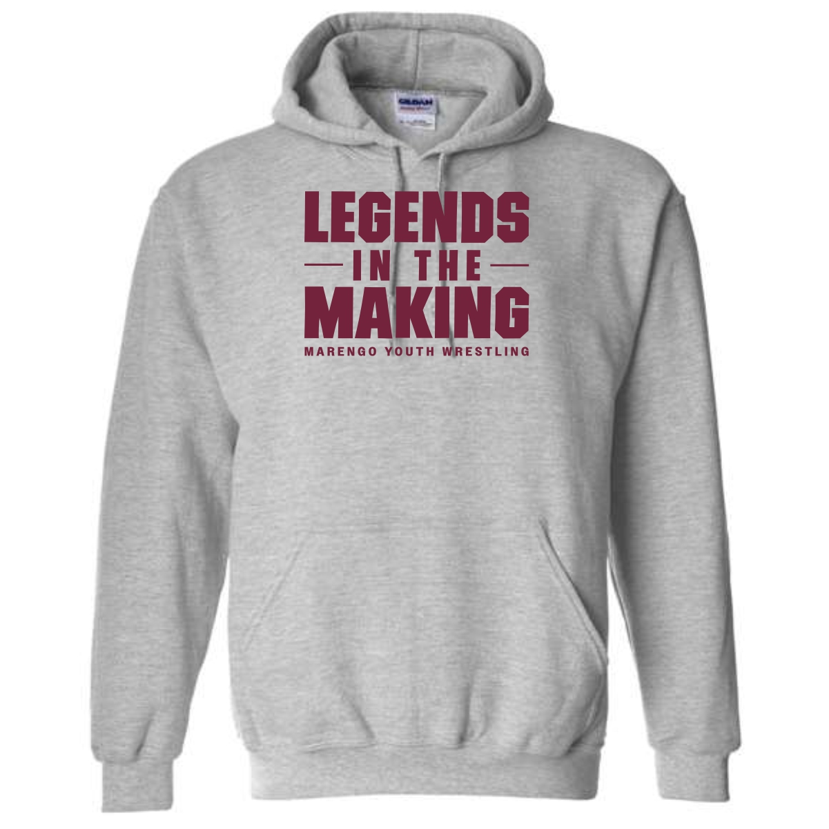 Marengo Youth Wrestling Adult & Youth Hooded Sweatshirt - Image 4