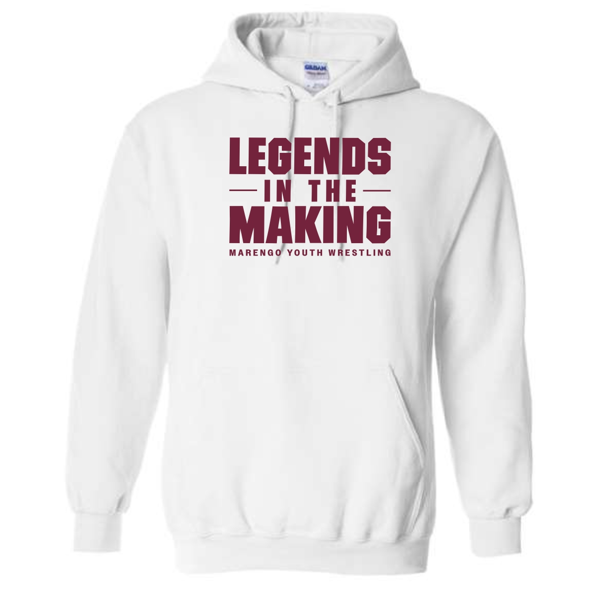 Marengo Youth Wrestling Adult & Youth Hooded Sweatshirt - Image 5