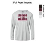 Marengo Youth Wrestling Adult & Youth Badger Hooded Long Sleeve T-Shirt