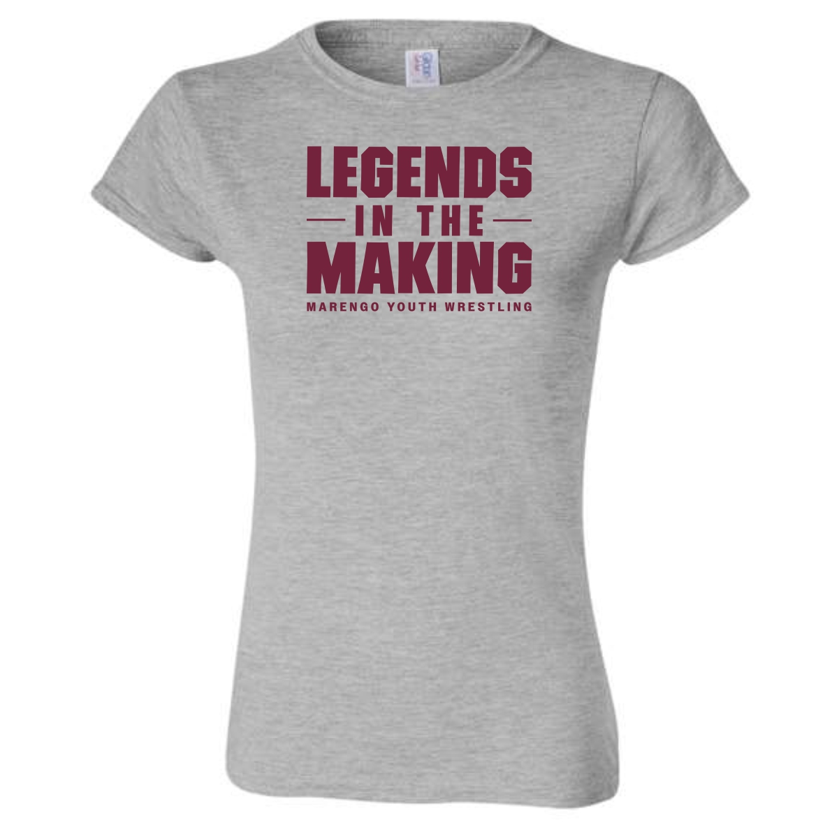 Marengo Youth Wrestling Ladies T-Shirt - Image 3