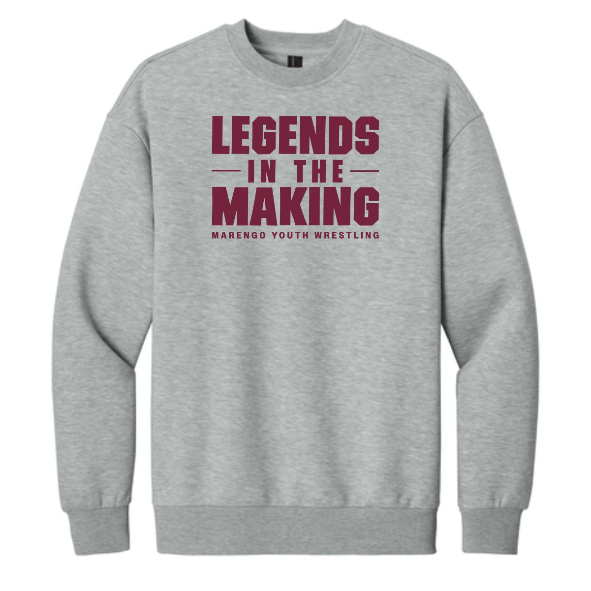 Marengo Youth Wrestling Adult Heavyweight Fleece Crew (Oversized fit) - Image 3