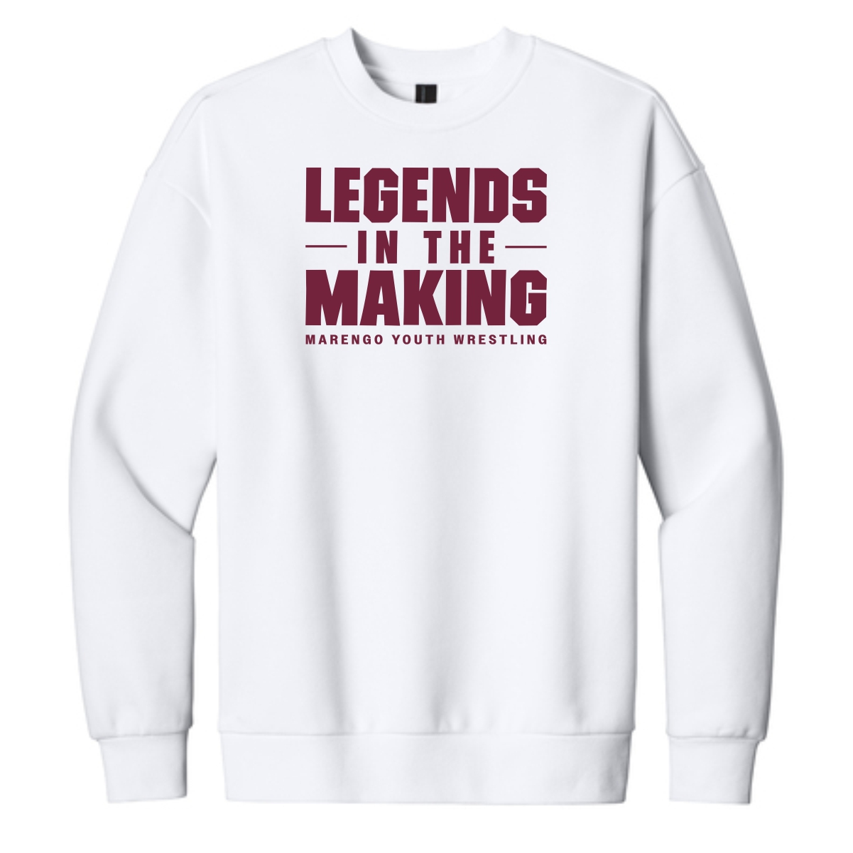 Marengo Youth Wrestling Adult Heavyweight Fleece Crew (Oversized fit) - Image 4
