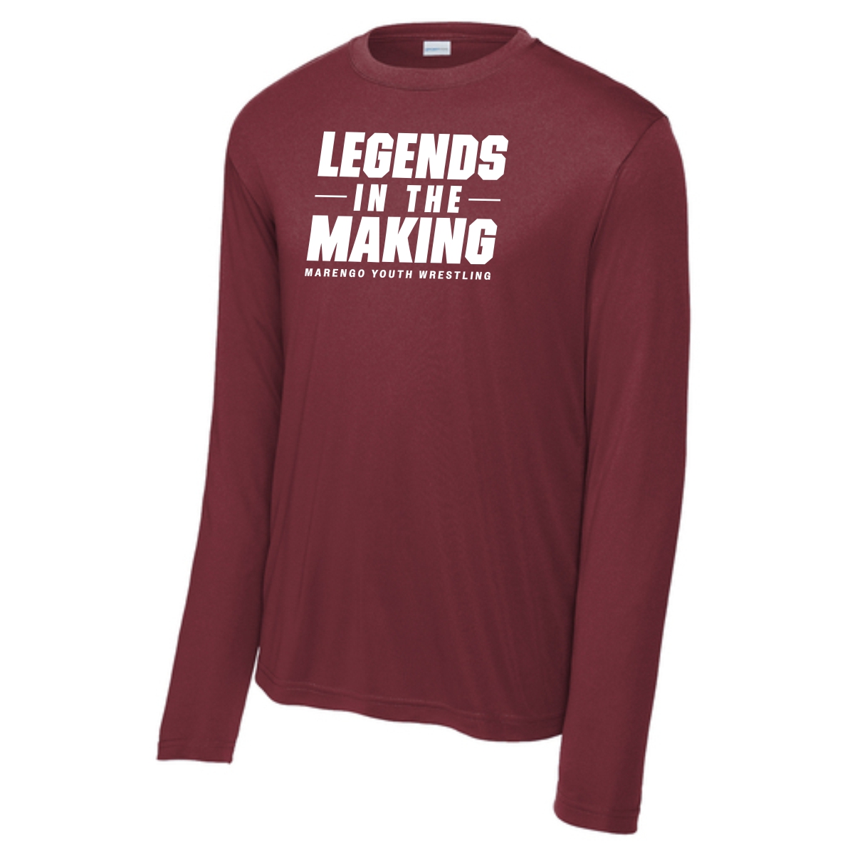 Marengo Youth Wrestling Adult & Youth Performance Long Sleeve Tee - Image 3