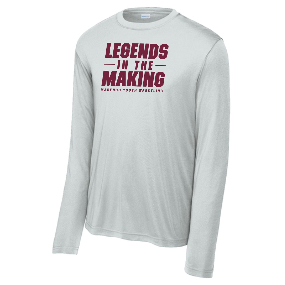 Marengo Youth Wrestling Adult & Youth Performance Long Sleeve Tee - Image 4