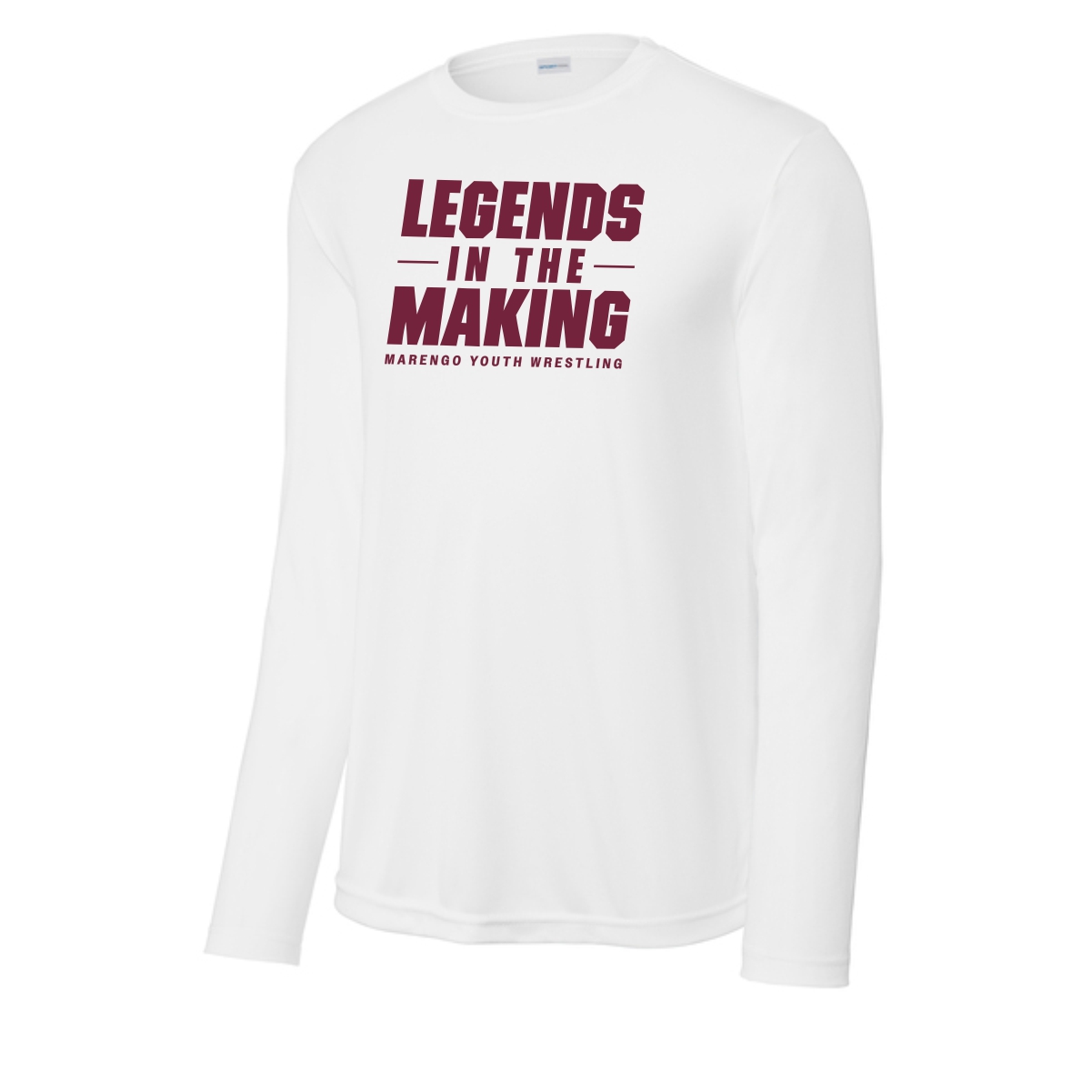 Marengo Youth Wrestling Adult & Youth Performance Long Sleeve Tee - Image 5