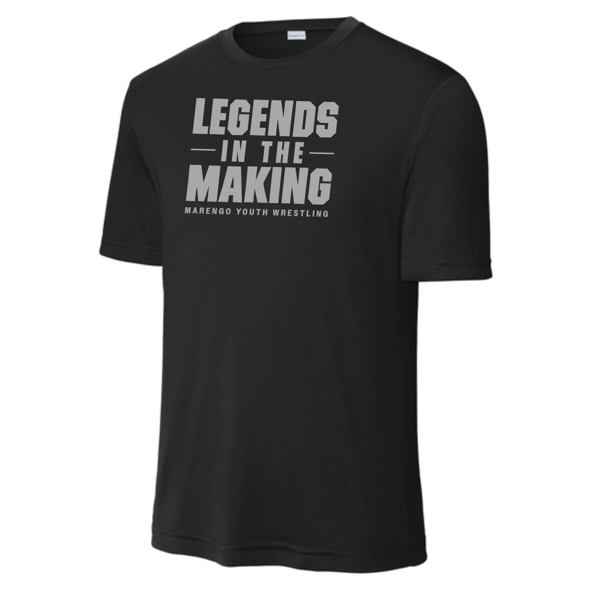 Marengo Youth Wrestling Adult & Youth Performance Tee - Image 2