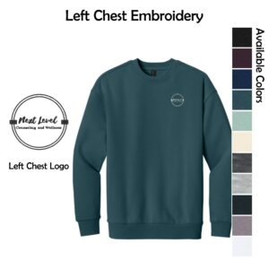 Next Level Counseling & Wellness Heavyweight Fleece Crew (Oversized fit)