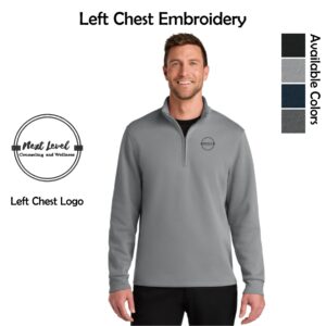 Next Level Counseling & Wellness Double Pique 1/4-Zip