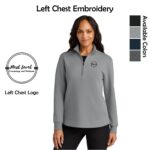 Next Level Counseling & Wellness Ladies Double Pique 1/4-Zip