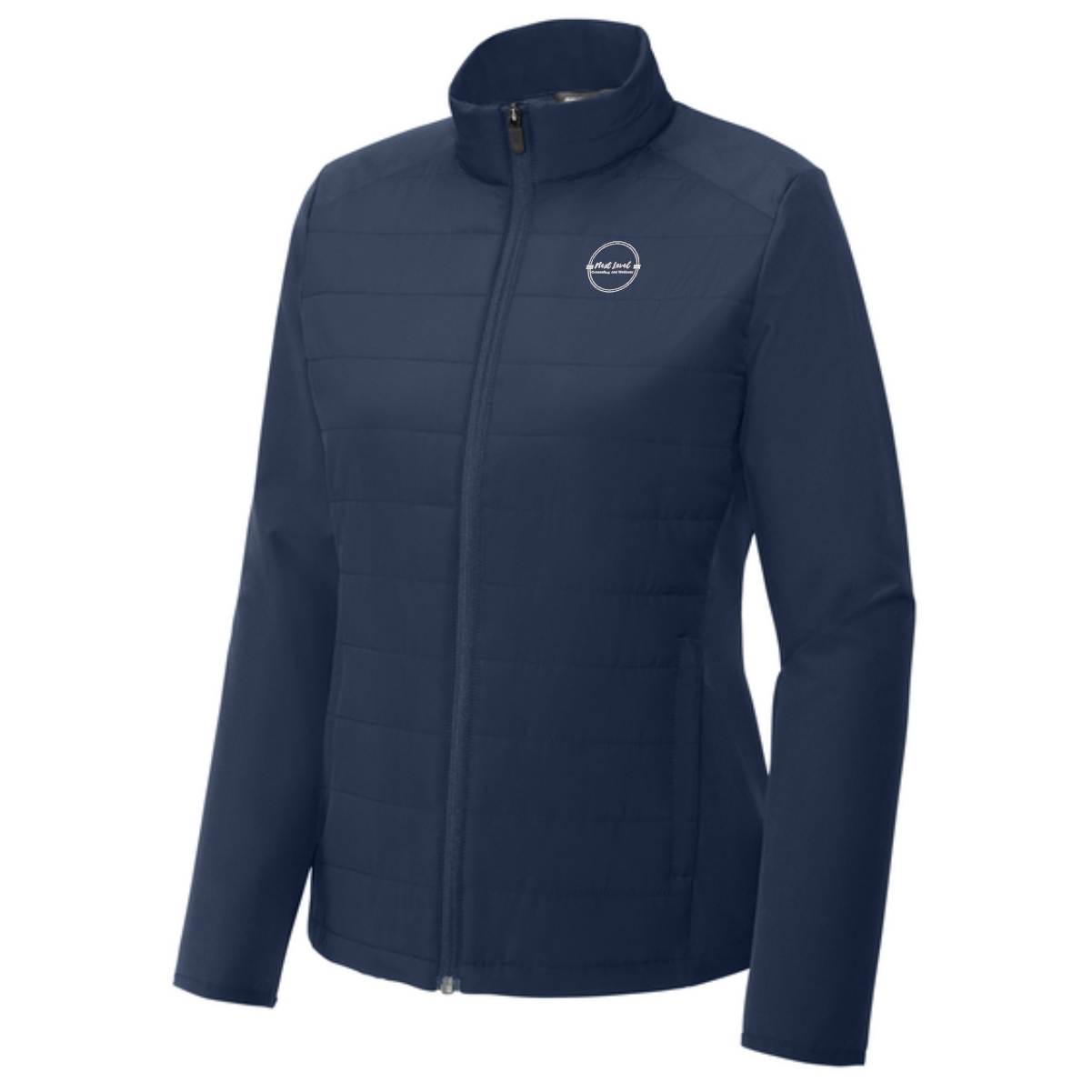 Next Level Counseling & Wellness Ladies Hybrid Jacket - Image 5
