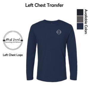 Next Level Counseling & Wellness Softstyle Long Sleeve T-Shirt