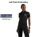 OrthoIllinois Women’s FIGS® Chelsea FORMx Slim Polo Scrub Top