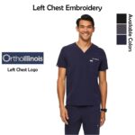 OrthoIllinois Men’s FIGS® Chisec Three-Pocket Scrub Top