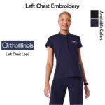 OrthoIllinois Women’s FIGS® Francisca Henley Scrub Top