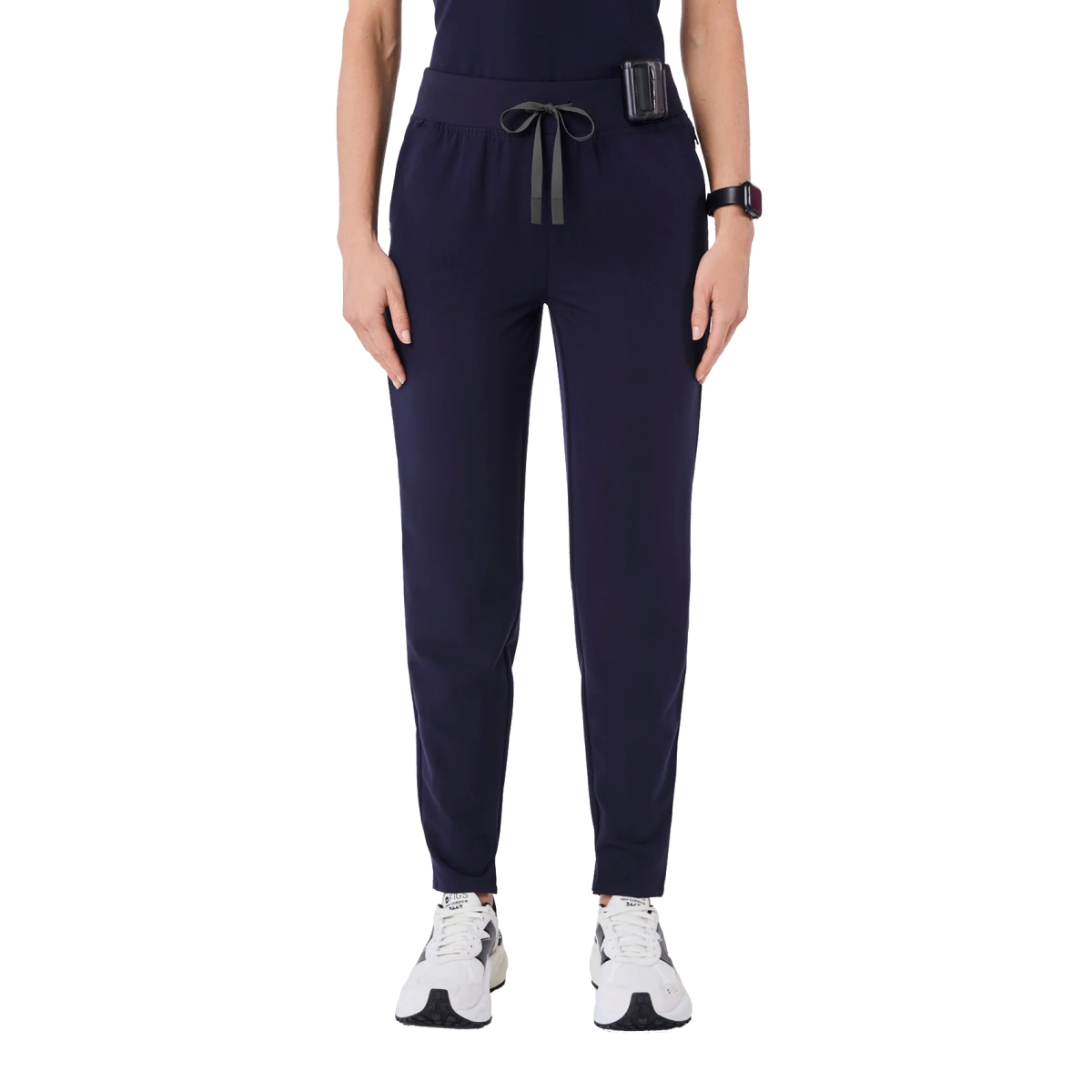 OrthoIllinois Women’s FIGS® High Waisted Alva Skinny Tapered Scrub Pants - Image 3