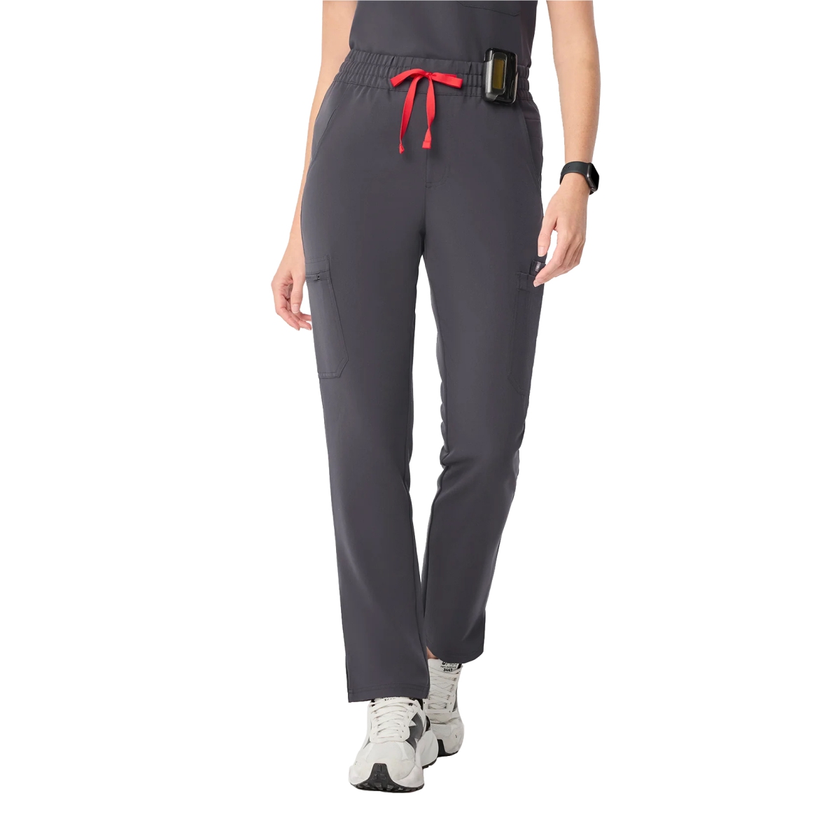 OrthoIllinois Women’s FIGS® High Waisted Dowa Scrub Pants - Image 3