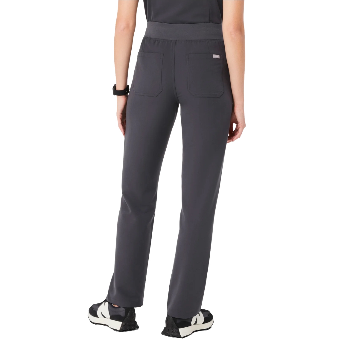 OrthoIllinois Women’s FIGS® High Waisted Livingston Basic Scrub Pants - Image 4