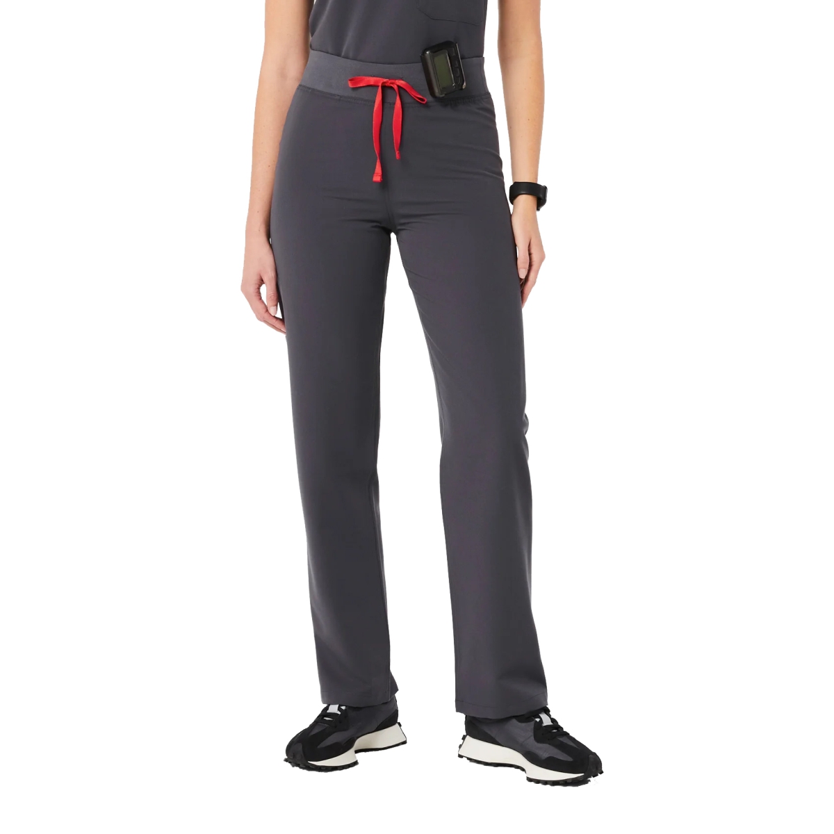 OrthoIllinois Women’s FIGS® High Waisted Livingston Basic Scrub Pants - Image 3
