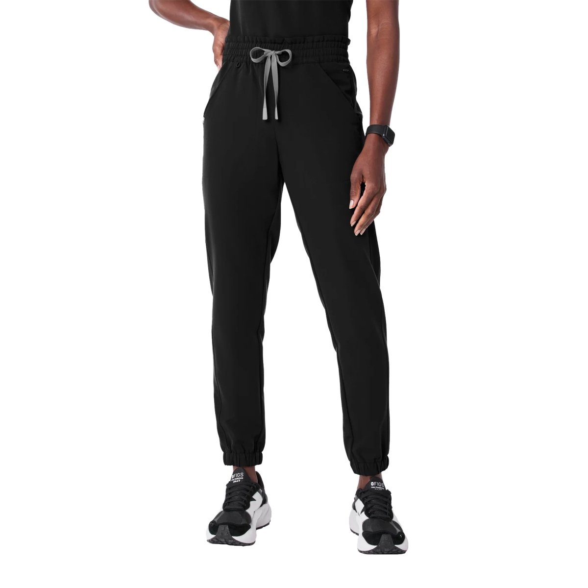 OrthoIllinois Women’s FIGS® High Waisted Regina Jogger Scrub Pants - Image 2