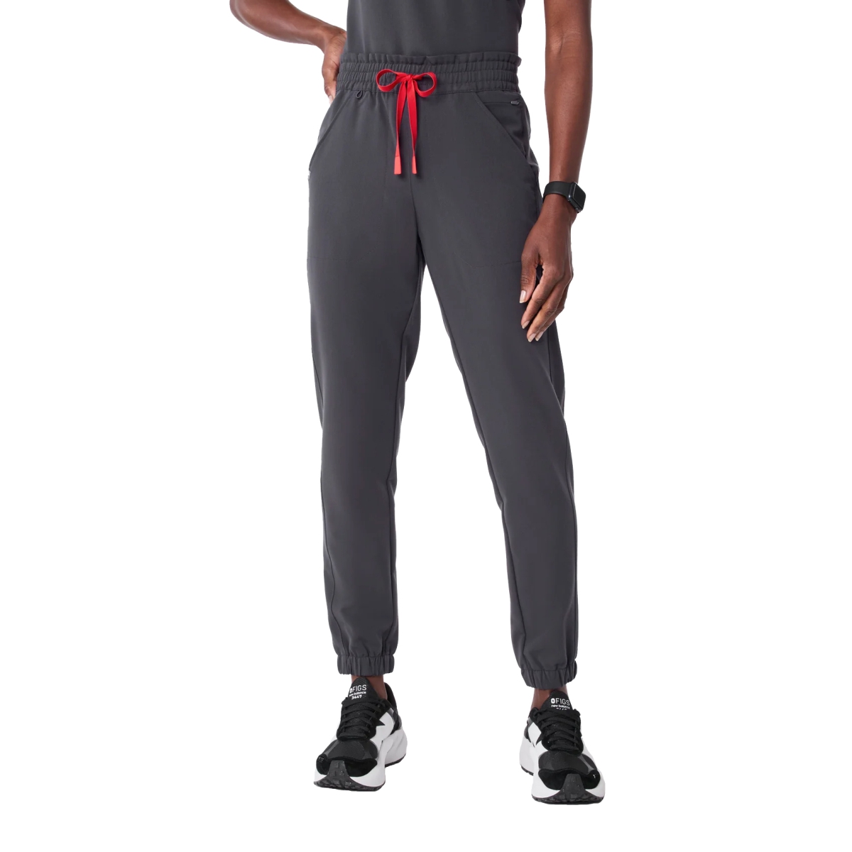 OrthoIllinois Women’s FIGS® High Waisted Regina Jogger Scrub Pants - Image 3