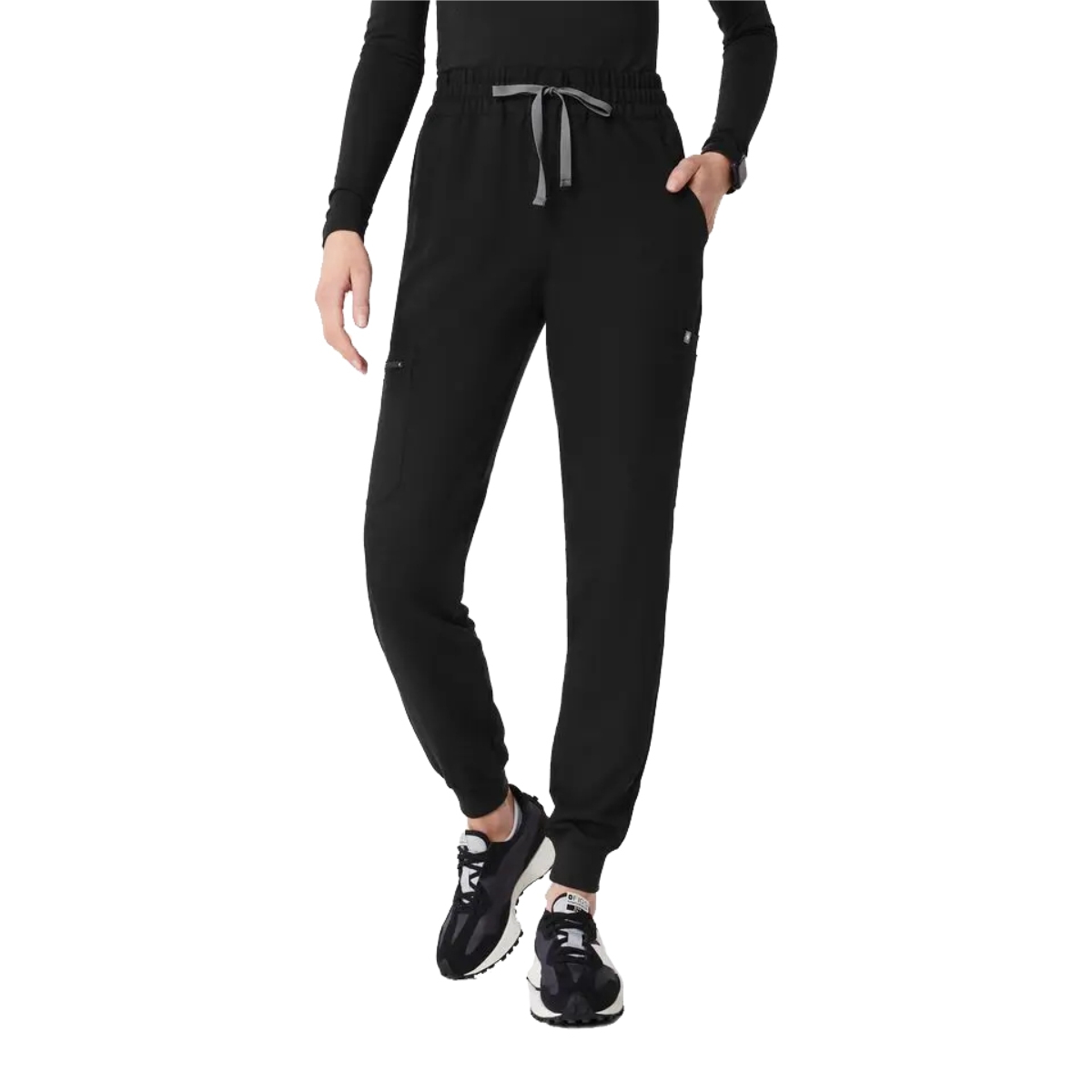 OrthoIllinois Women’s FIGS® High Waisted Uman Relaxed Jogger Scrub Pants - Image 2