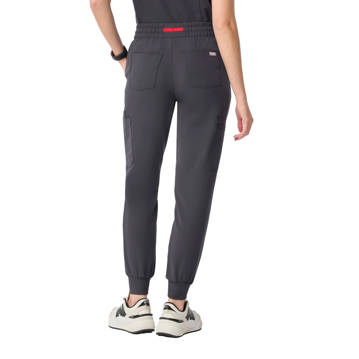 OrthoIllinois Women’s FIGS® High Waisted Uman Relaxed Jogger Scrub Pants - Image 4