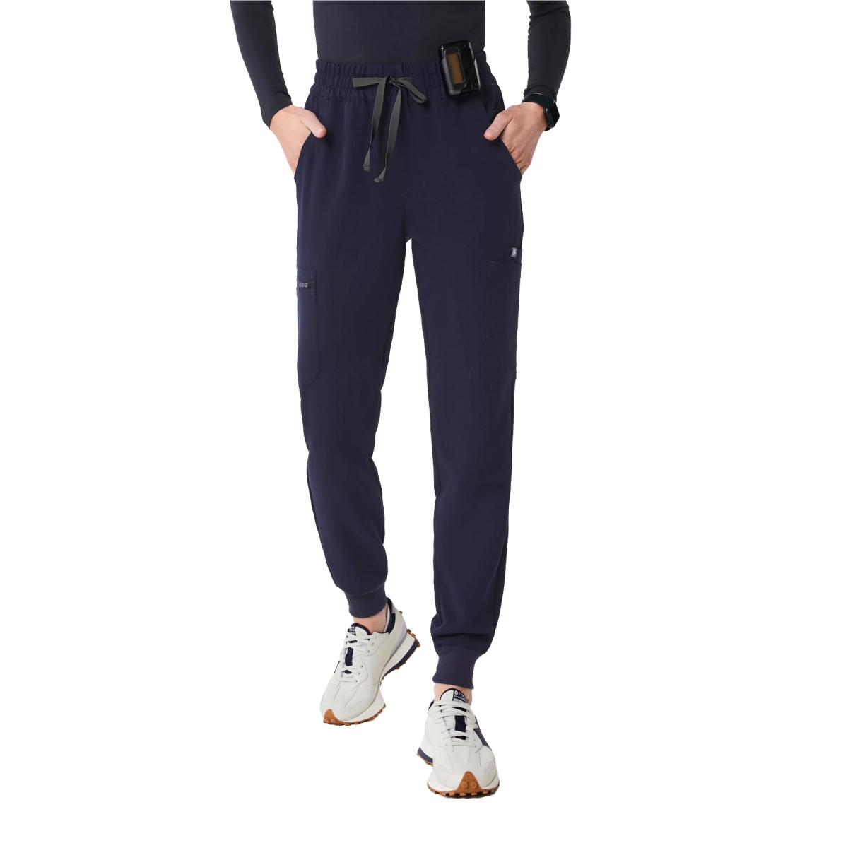 OrthoIllinois Women’s FIGS® High Waisted Uman Relaxed Jogger Scrub Pants - Image 5