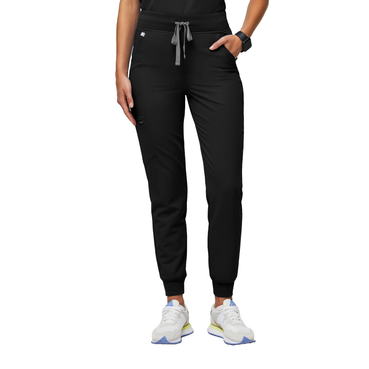 OrthoIllinois Women’s FIGS® High Waisted Zamora Jogger Scrub Pants - Image 2