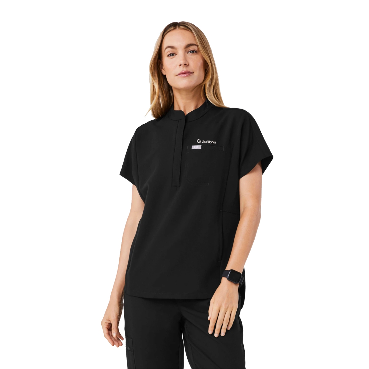 OrthoIllinois Women’s FIGS® Montex Scrub Top - Image 2