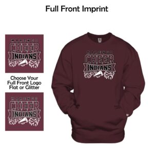 MCHS Cheer Badger Pocket Crewneck Sweatshirt