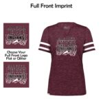 MCHS Cheer Ladies V-Neck T-Shirt