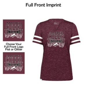 MCHS Cheer Ladies V-Neck T-Shirt