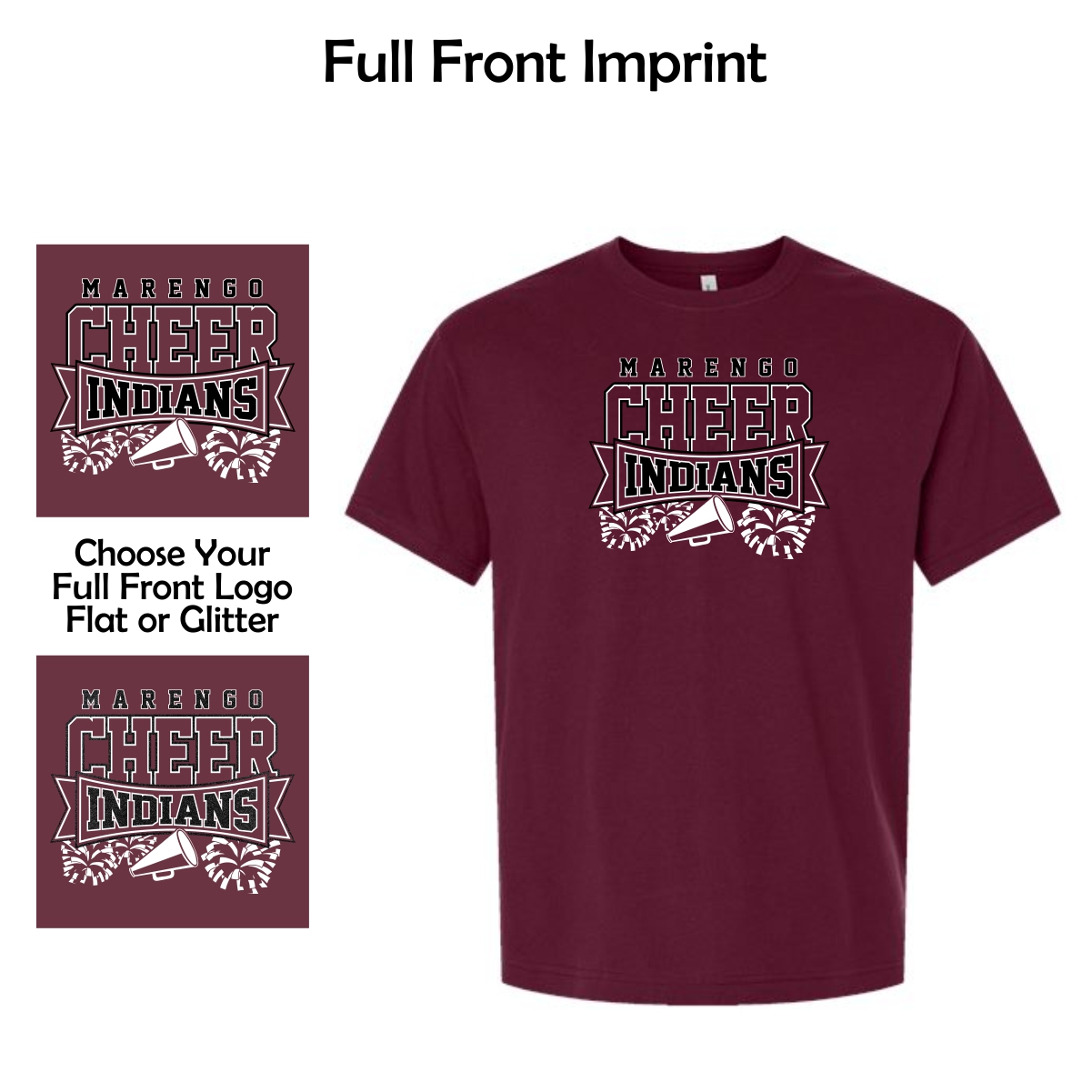 MCHS Cheer BELLA + CANVAS Heavyweight Tee