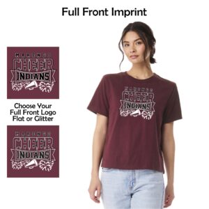 MCHS Cheer Ladies BELLA + CANVAS Heavyweight Tee