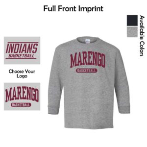 MCHS Girls Basketball Youth Long Sleeve T-Shirt