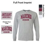 MCHS Girls Basketball Adult Long Sleeve T-Shirt