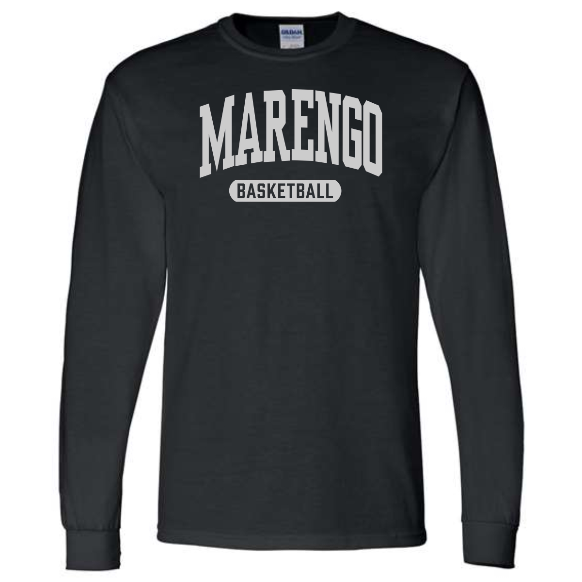 MCHS Girls Basketball Adult Long Sleeve T-Shirt - Image 2