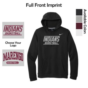 MCHS Girls Basketball Adult Nike Pullover Hoodie