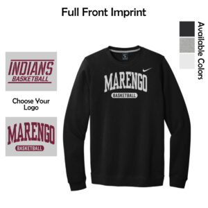 MCHS Girls Basketball Adult Nike Crew