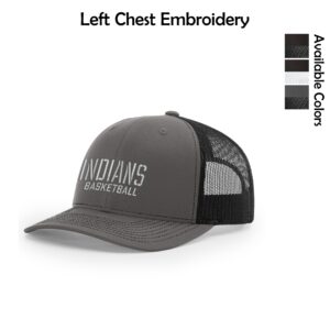 MCHS Girls Basketball Snapback Trucker Cap