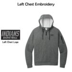 MCHS Girls Basketball Adult Nike 1/4-Zip Fleece Hoodie